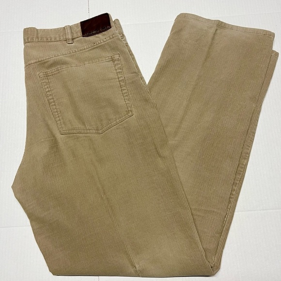 Calvin Klein Jeans Men's Beige Corduroy Pants - Picture 2 of 8